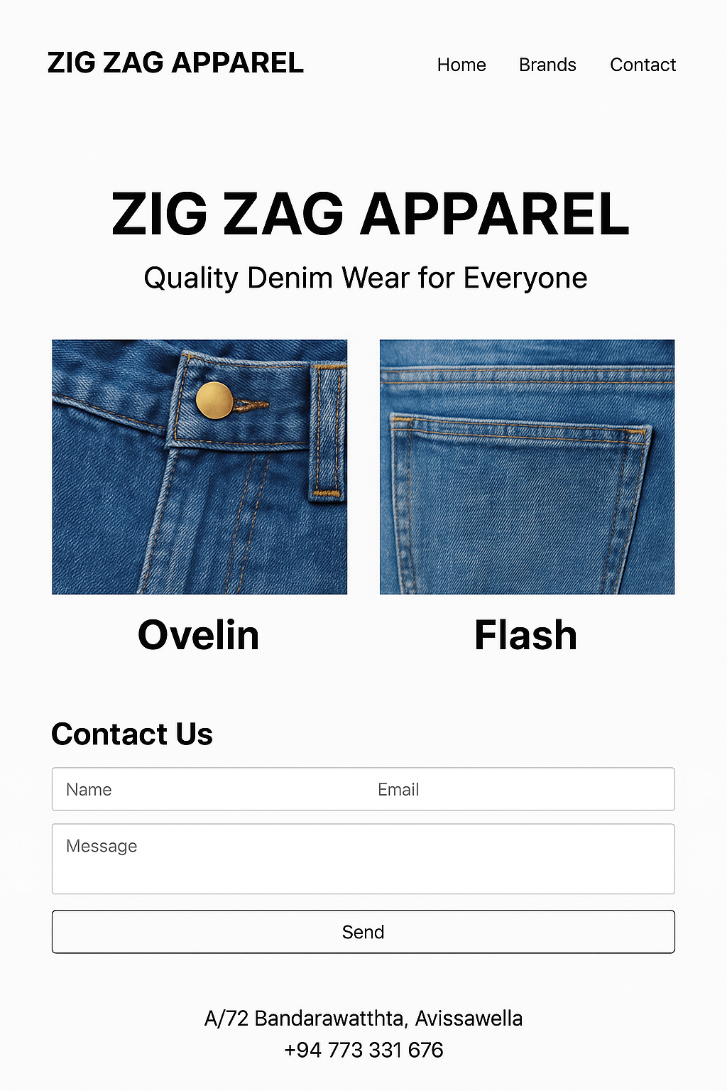 Flash denim